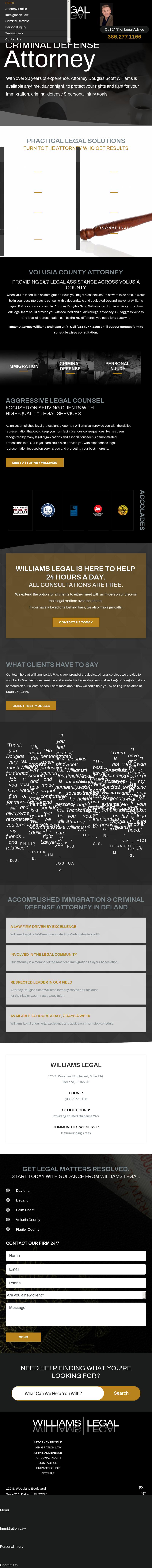 Williams | Legal - Deland FL Lawyers